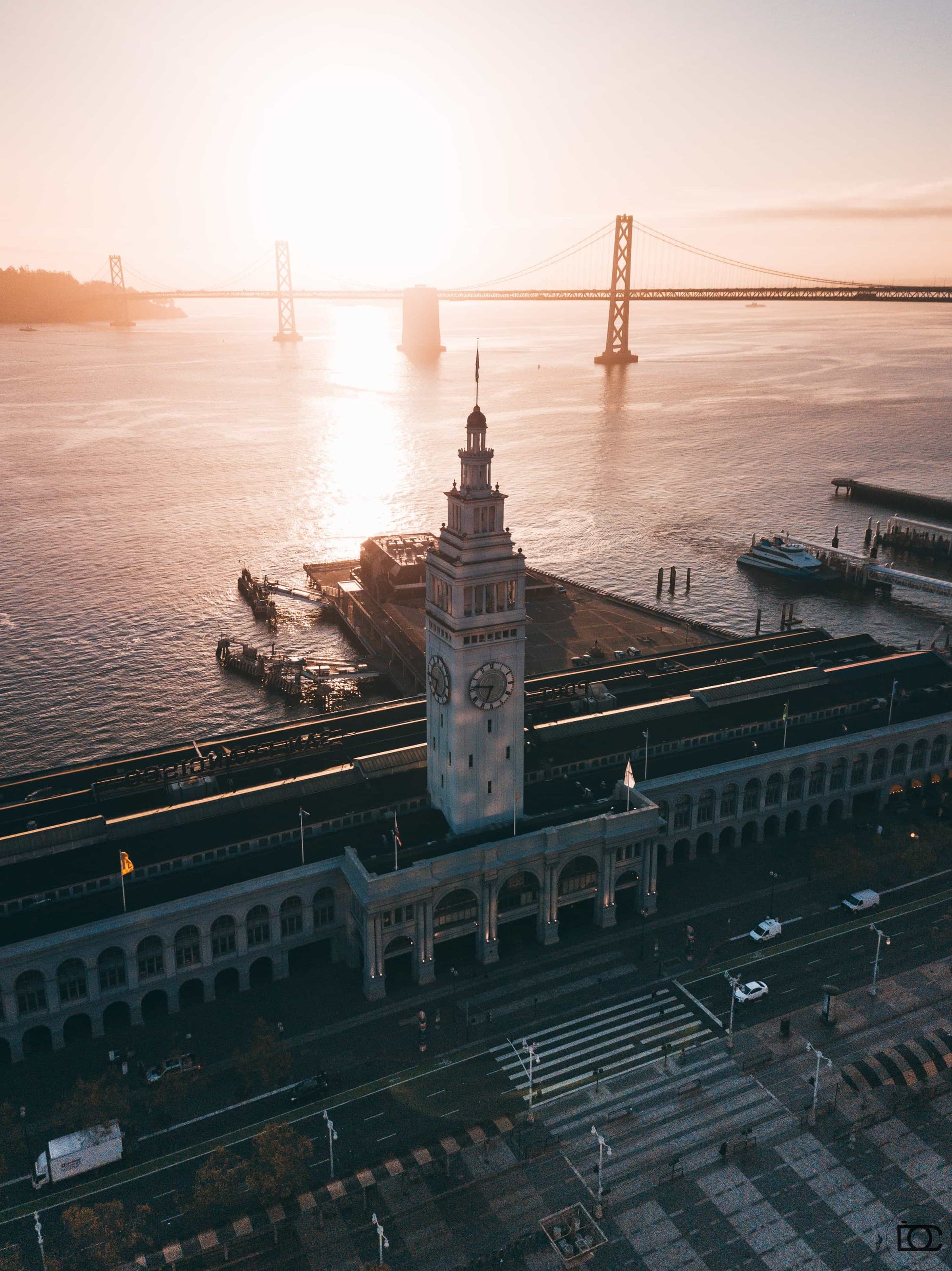 Aerial photograph: Ferry Building Aerial